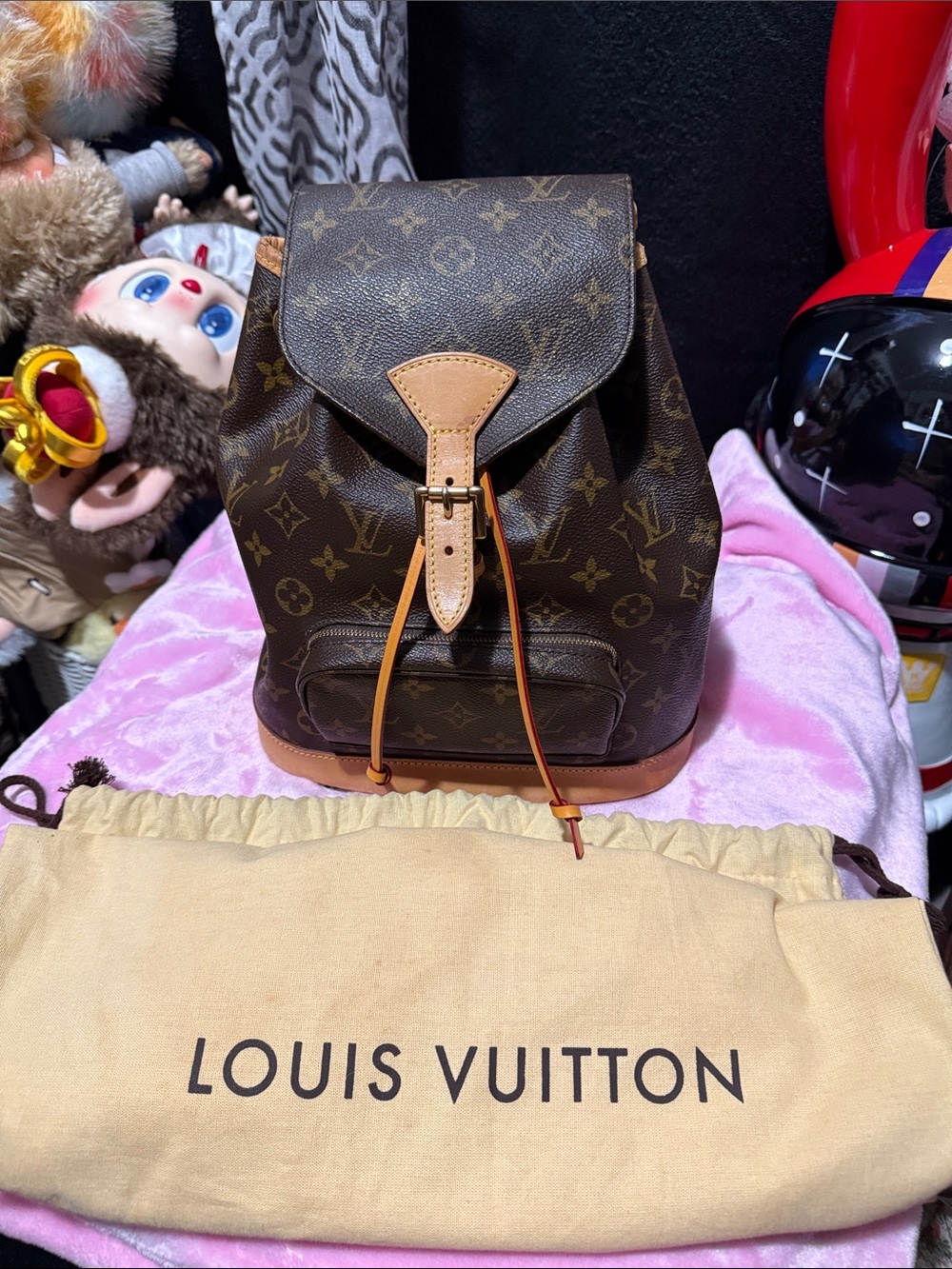 Louis Vuitton Monogram Montsouris  Backpack PM